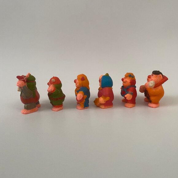 Vintage Lot 6 My Pet Monster Man PVC Figures 1986 Soma - Picture 3 of 10